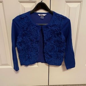 Peter Nygard Blue Shrug